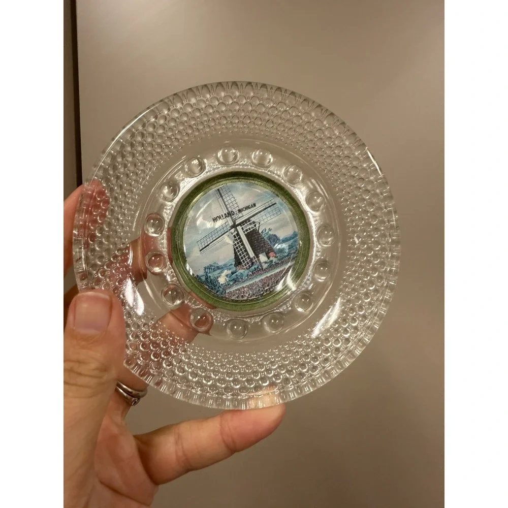 Collectible Vintage Dutch Holland Windmill Ash Tray‎